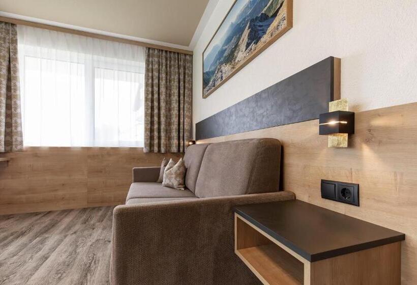 Suíte Superior, Das Aparthotel Olympia Tirol