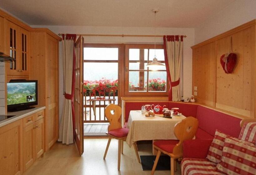 침실 1개 아파트, Dolomites Apartments Ciasa Vally