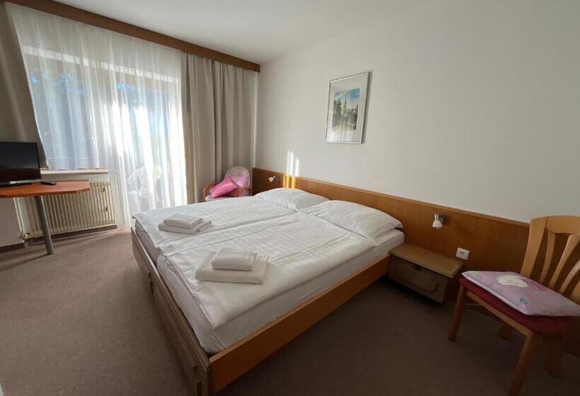 חדר דלוקס עם מרפסת, Pension Alpina