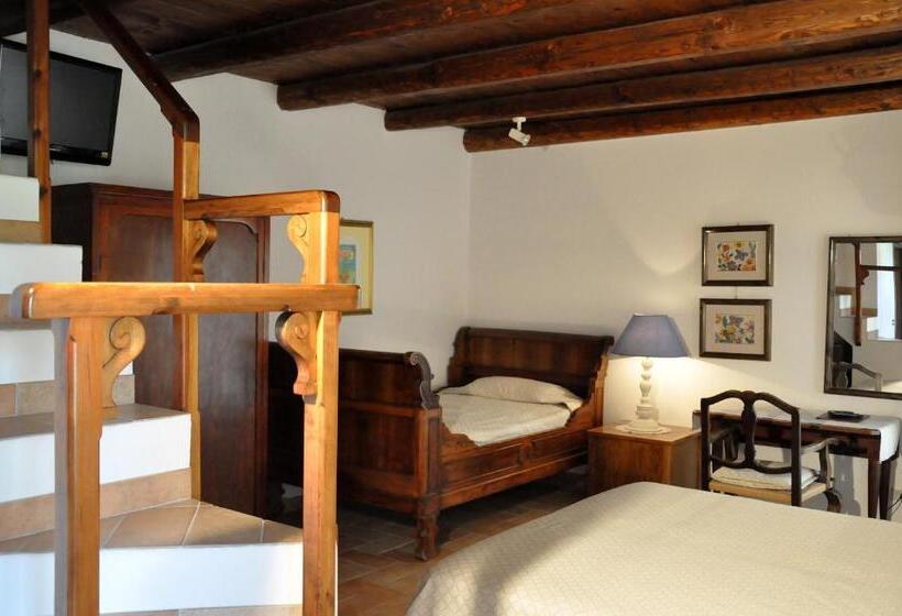 חדר סטנדרט לארבעה, Agriturismo La Campana