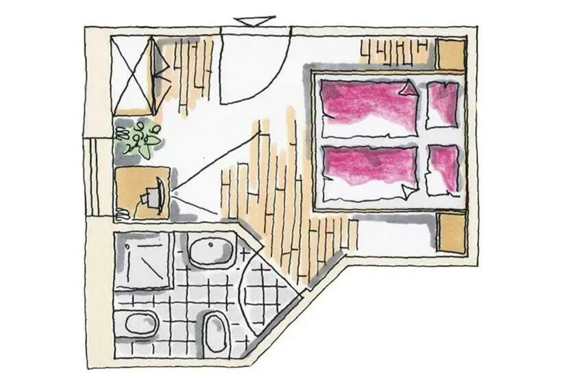スタンダードルーム, Residence Araldina