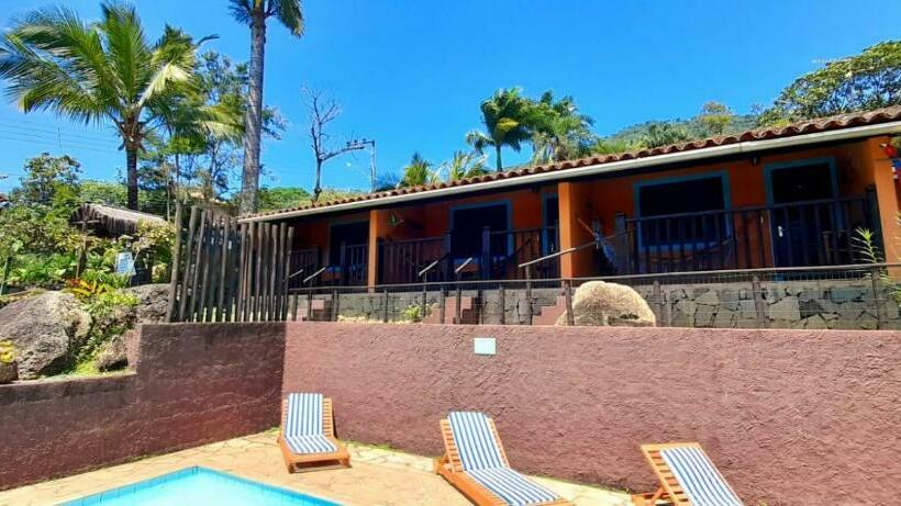 带海景的标准房, Pousada Por Do Sol