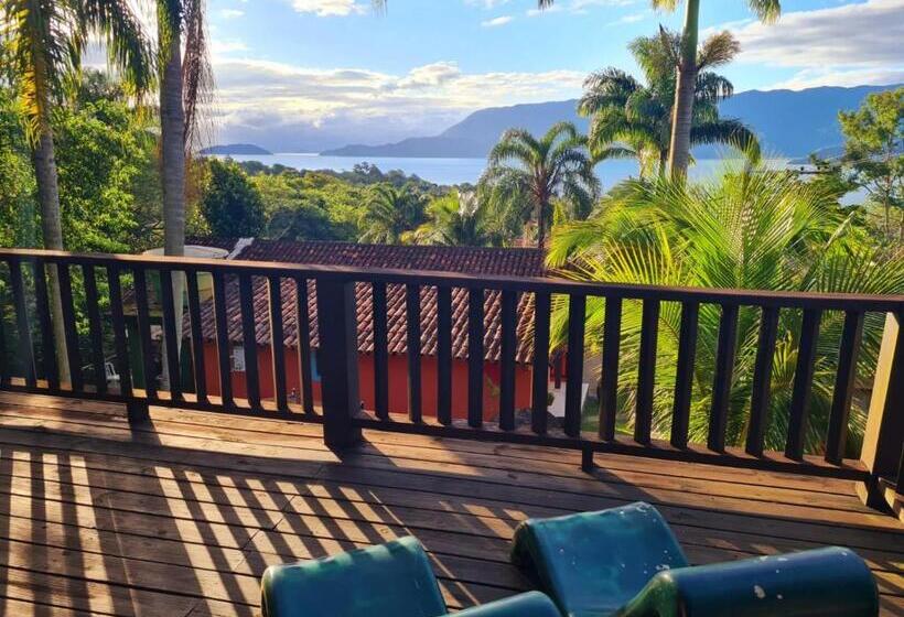 带海景的标准房, Pousada Por Do Sol