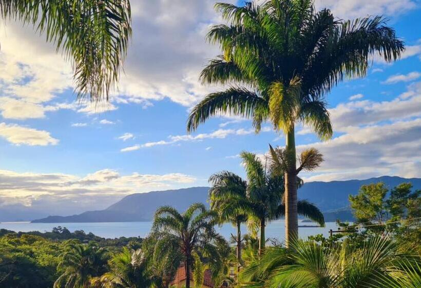 带海景的标准房, Pousada Por Do Sol