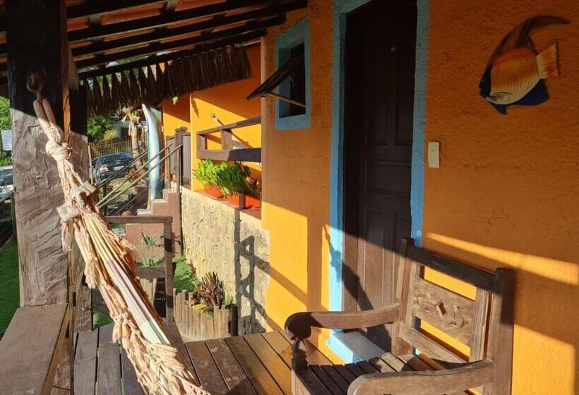 带海景的标准房, Pousada Por Do Sol