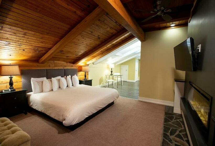 غرفة ديلوكس سرير كينج, Banff Boutique Inn   Adults Only