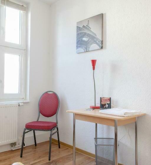 标准单人间共用浴室, Pension Klingenstr. 23