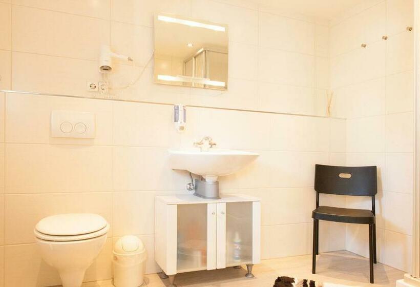 标准单人间共用浴室, Pension Klingenstr. 23