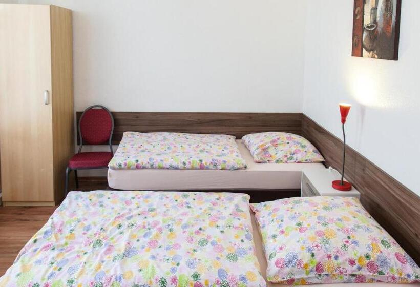 带共用浴室的标准房间, Pension Klingenstr. 23