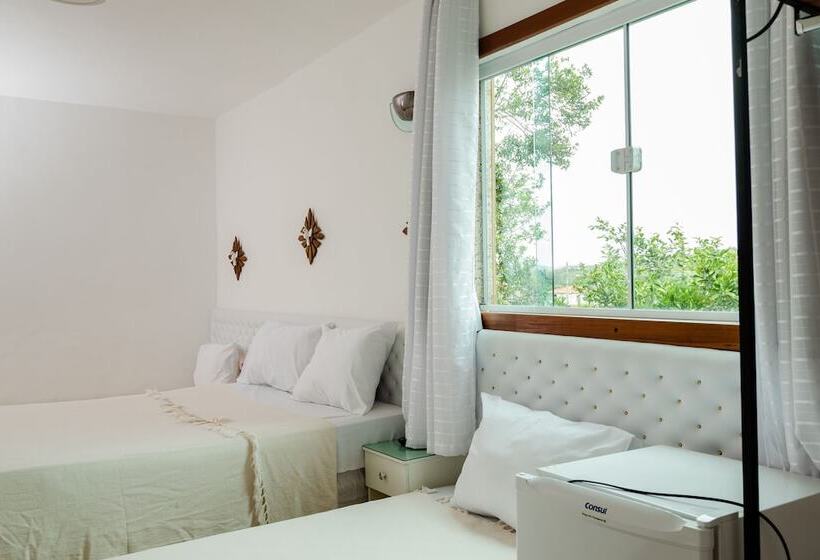 스탠다드 트리플 룸, Pousada Brilho Da Serra