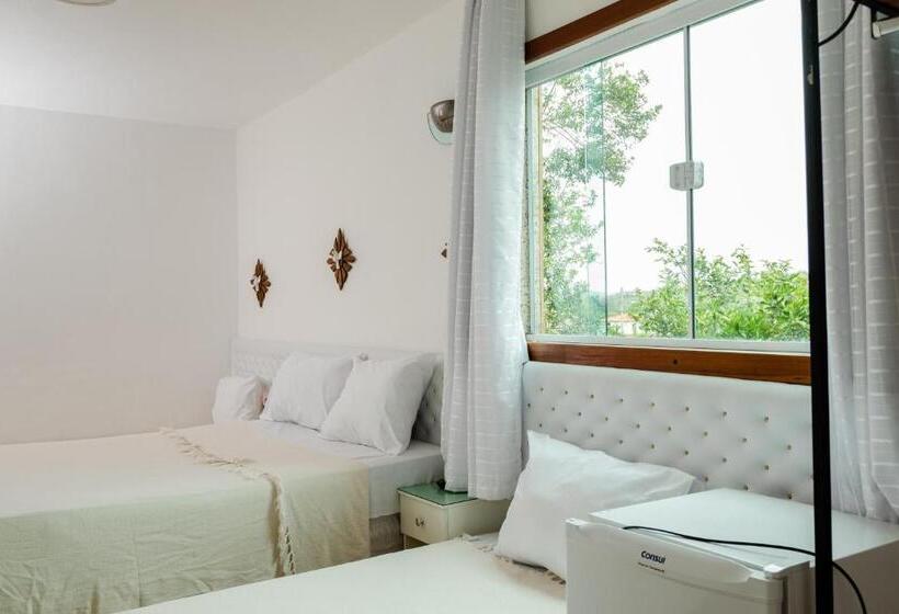 클래식 4인 룸, Pousada Brilho Da Serra