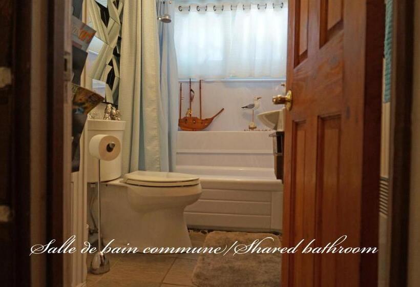 带共用浴室的标准房间, Refuge Du Poète