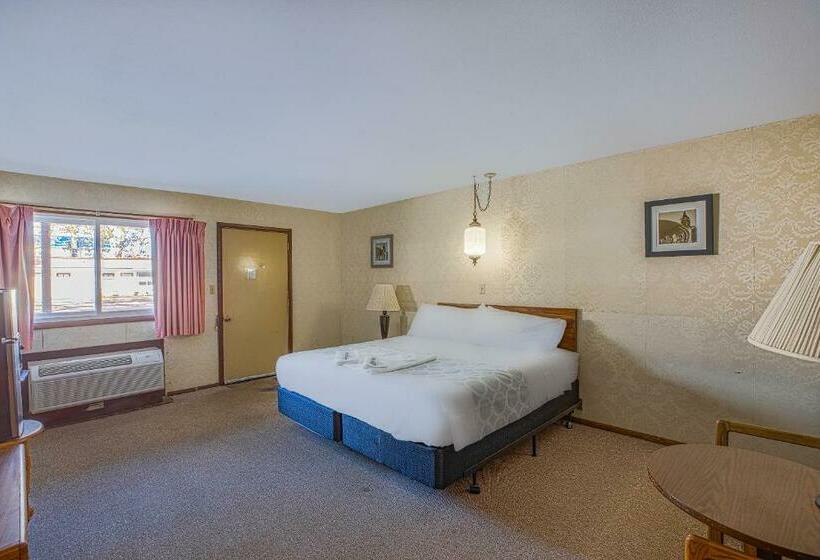 带大床的标准间, Love Hotels Tomahawk At Lake Mohawksin Wi