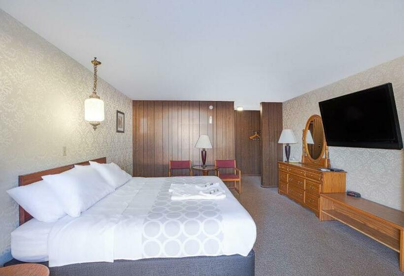 キングサイズベッドのスタンダードルーム, Love Hotels Tomahawk At Lake Mohawksin Wi