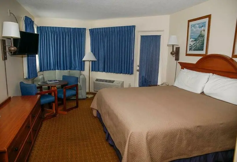 キングサイズベッドのスタンダードルーム, Atlantic Coast Inn