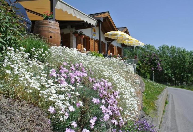 标准间带露台, Ustria / Pensiun Trutg