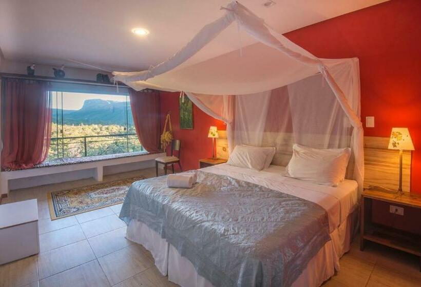 חדר דחוקס עם מיטת קינג, Pousada Do Capão Chapada Diamantina