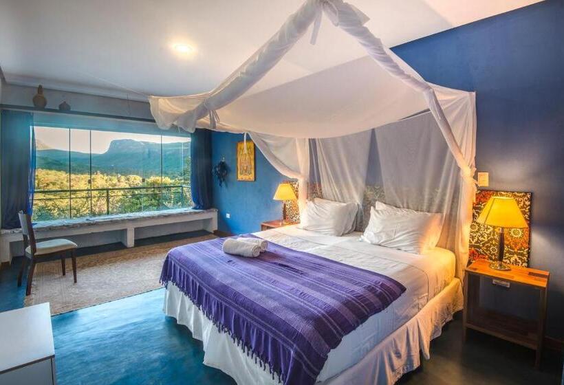 חדר דחוקס עם מיטת קינג, Pousada Do Capão Chapada Diamantina