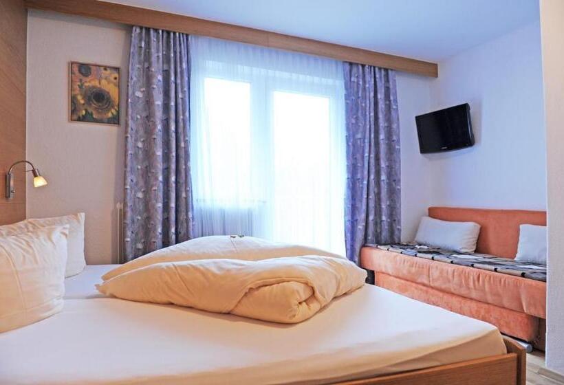 חדר סטנדרט עם מרפסת, Pension Olympia