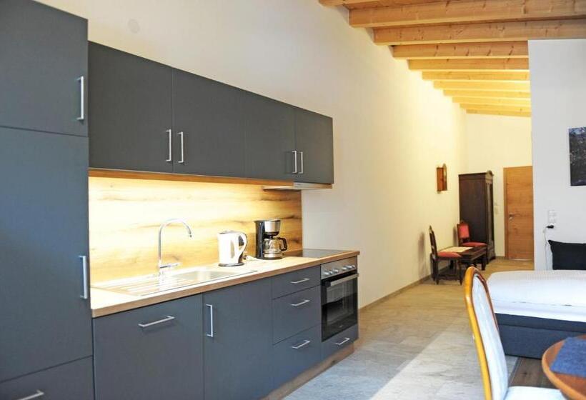 带1个卧室的带阳台的公寓, Pension Olympia