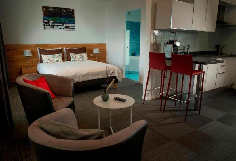 Standard studio with lake view, Apart Hotel 46a