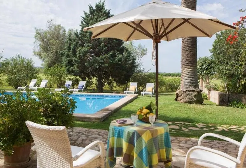 プールの見える1ベッドルームアパートメント, Agroturismo Es Pla De Llodrá