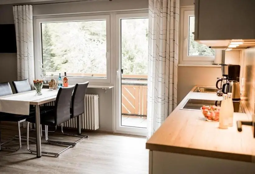 バルコニー付き１ベッドルームアパートメント, Paradies Im Schwarzwald