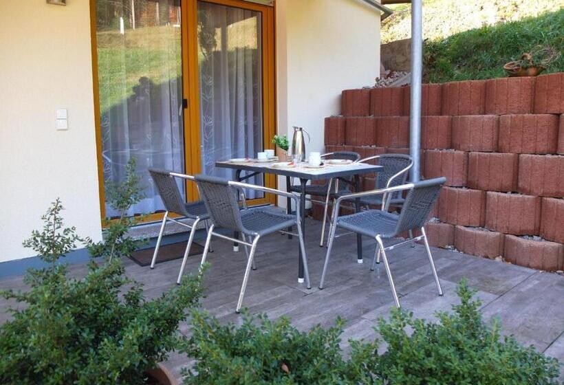 דירה בת חדר שינה 1 עם מרפסת, Paradies Im Schwarzwald