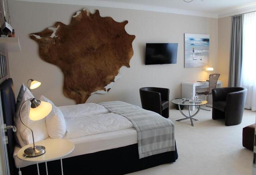 חדר דלוקס עם מרפסת, Pension Strandschloss Arielle