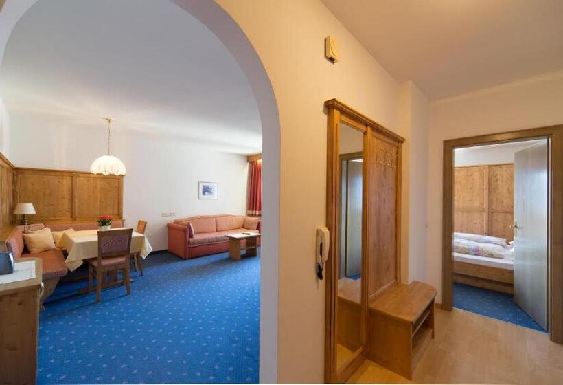 バルコニー付き1ベッドルームアパートメント, Residence Krone