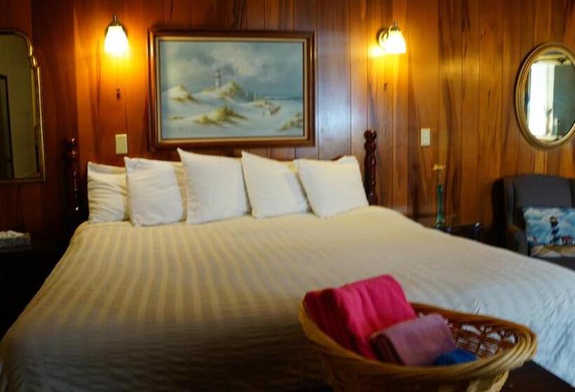 带大床的标准间, Harbor Haus Inn & Suites