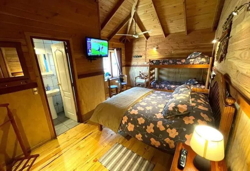 اتاق استاندارد چهار تخته, Hostal Pucon Sur