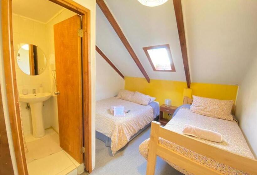 스탠다드 트리플 룸, Pucontours Hostal   Hostel