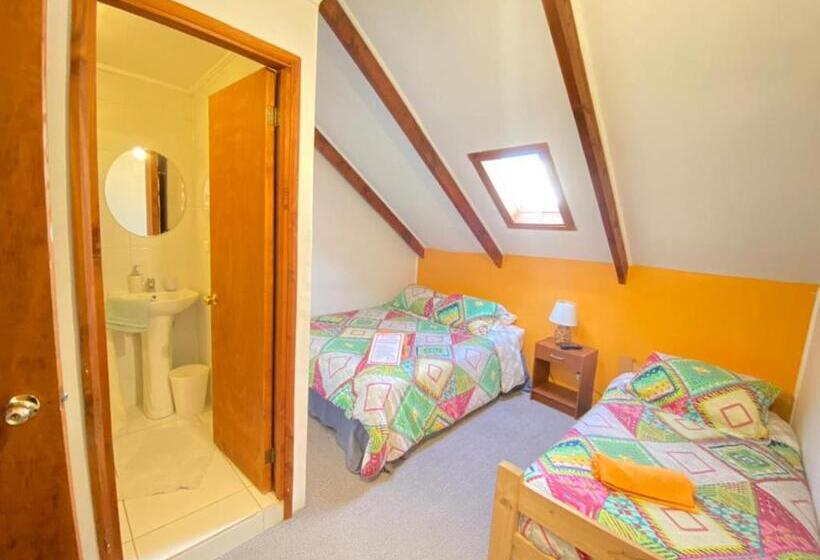 غرفة قياسية ثلاثية, Pucontours Hostal   Hostel