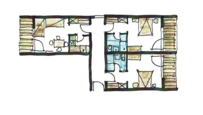 آپارتمان 2 خوابه, Apartments Mooshof