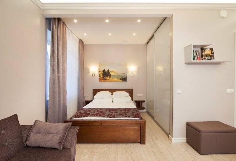 آپارتمان 1 خوابه با بالکن, Myapartments