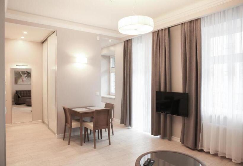 آپارتمان 1 خوابه با بالکن, Myapartments