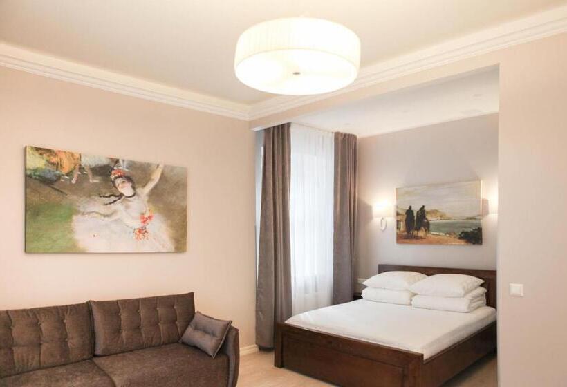 آپارتمان 1 خوابه با بالکن, Myapartments