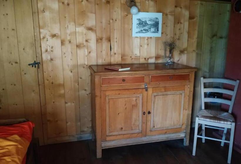 带共用浴室的标准房间, Baita Prato Della Croce