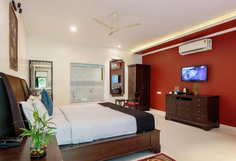 חדר סטנדרט נוף לבריכה, Wild Berry Resort Agonda