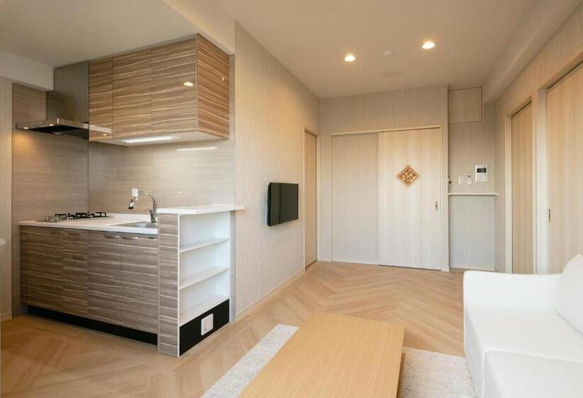 Апартаменты 2 Спальни, Ostay Vermillion Namba