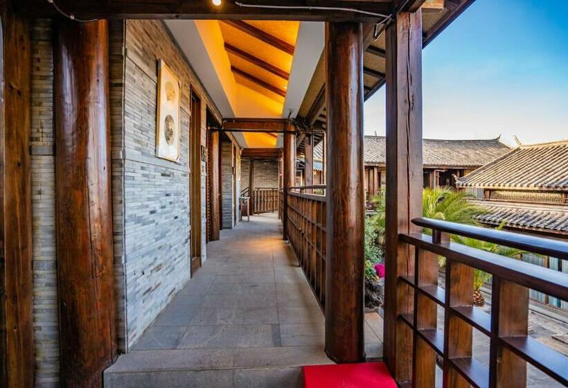 标准间带阳台, 丽江束河元年别院 Yuannian Lijiang