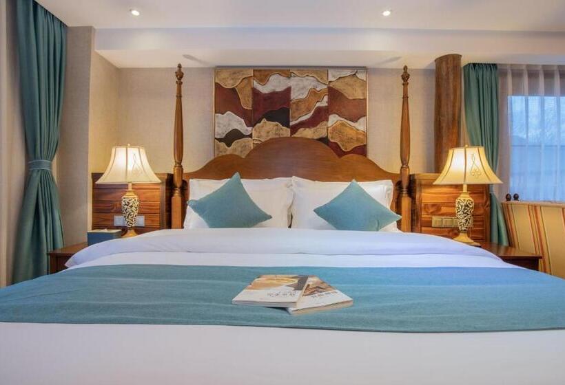 标准间内部标间, 丽江束河元年别院 Yuannian Lijiang