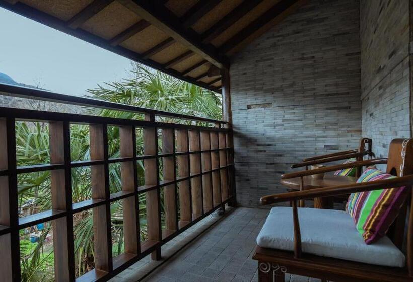 标准间带露台, 丽江束河元年别院 Yuannian Lijiang