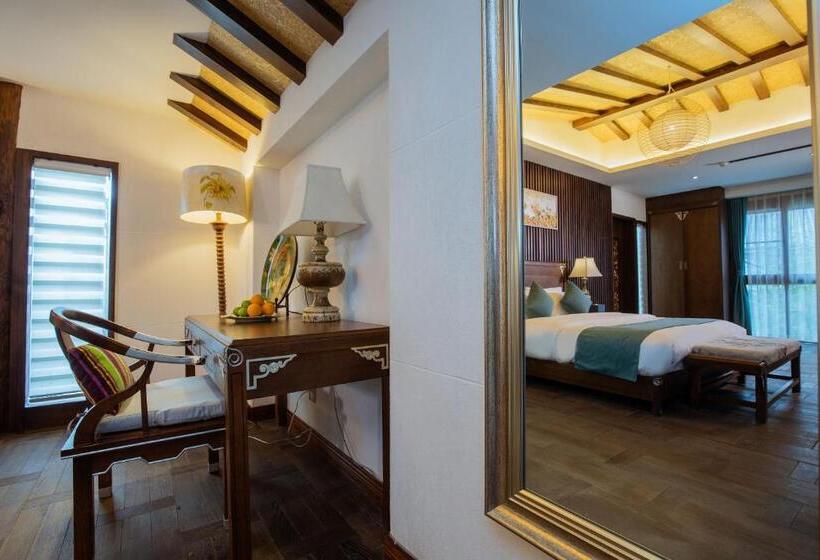 标准间带露台, 丽江束河元年别院 Yuannian Lijiang