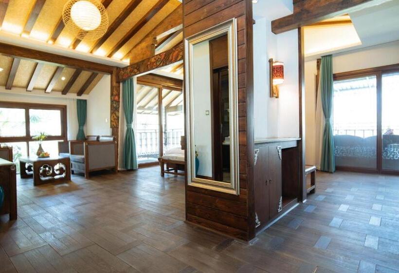 标准间带露台, 丽江束河元年别院 Yuannian Lijiang