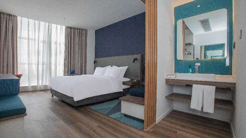 带大床的标准间, Holiday Inn Express Shangqiu Ancient Town By Ihg