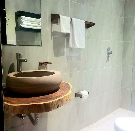 اتاق استاندارد چهارنفره با چشم‌انداز باغ, Boutique Las Nubes Bacalar