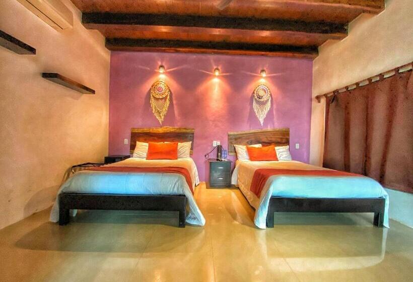 اتاق استاندارد چهار تخته, Boutique Las Nubes Bacalar