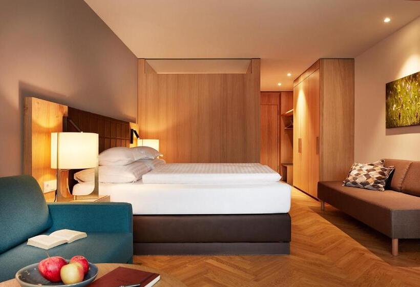 غرفة بريميوم مزودة بشُرفة, Die Wälderin Wellness, Sport & Natur